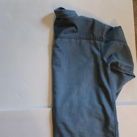 Blue Denim Long Sleeve Shirt - Picture 6 of 7